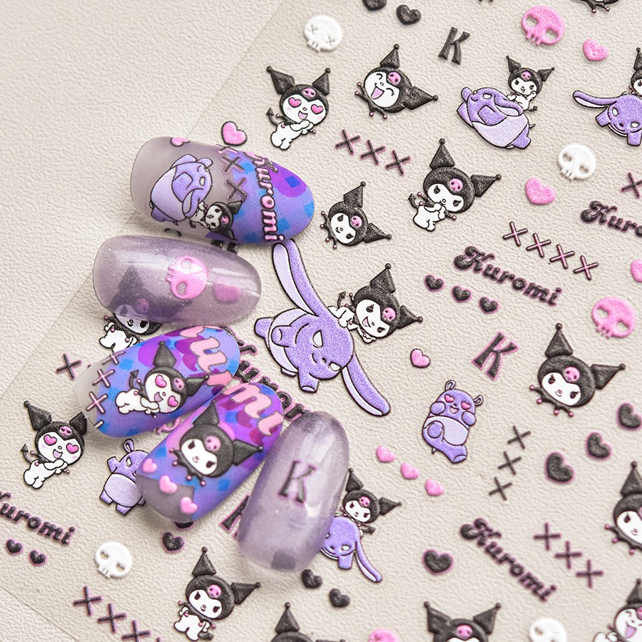 1PCS 5D Sanrio Cartoon Kuromi  - Anime Merchandise Nepal recension och pris