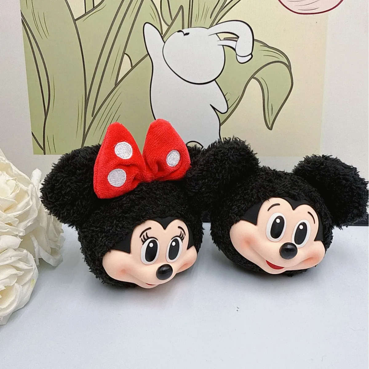 Mickey Minnie Plush Doll Keych - Original Anime Merchandise recension och pris