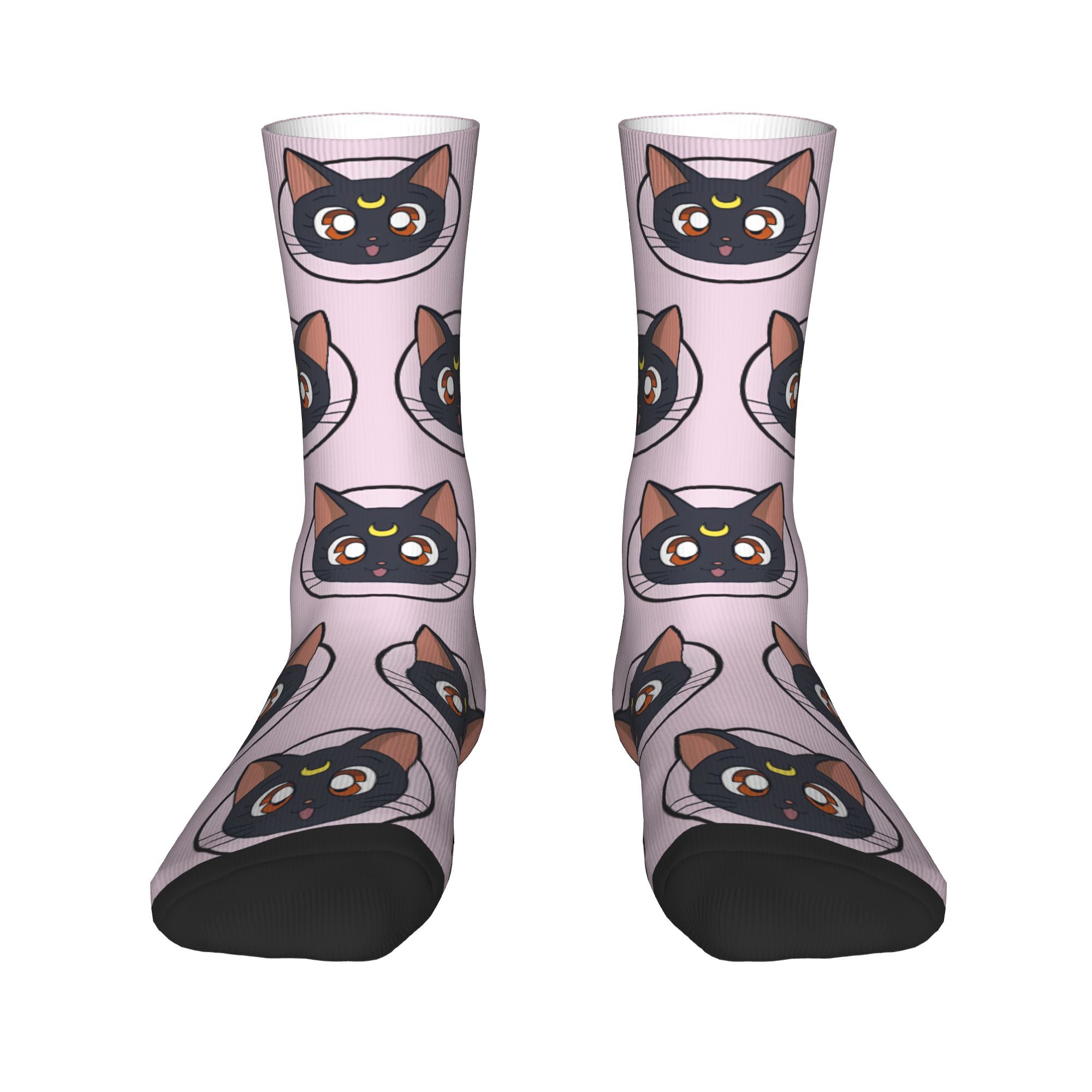 Trendy Unisex Crew Socks Sailo - Anime Merchandise Dress recension och pris