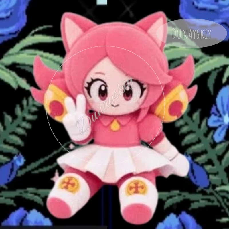 Deltarune Pink Cat Stuffed Plu - Anime Merchandise Dress recension och pris