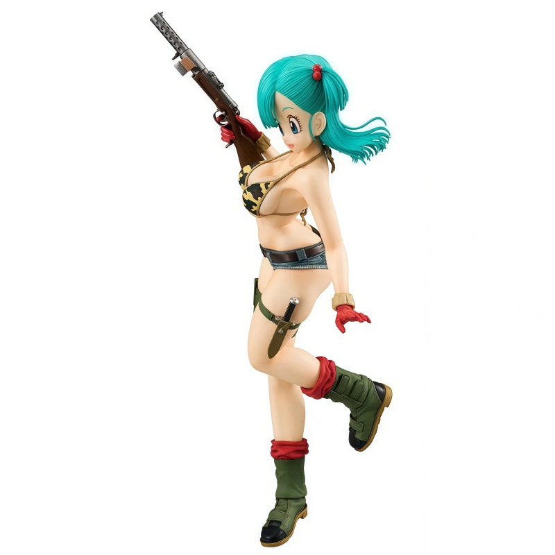 Cute Dragon Ball Z Bulma figur - Anime Merchandise Wholesale recension och pris