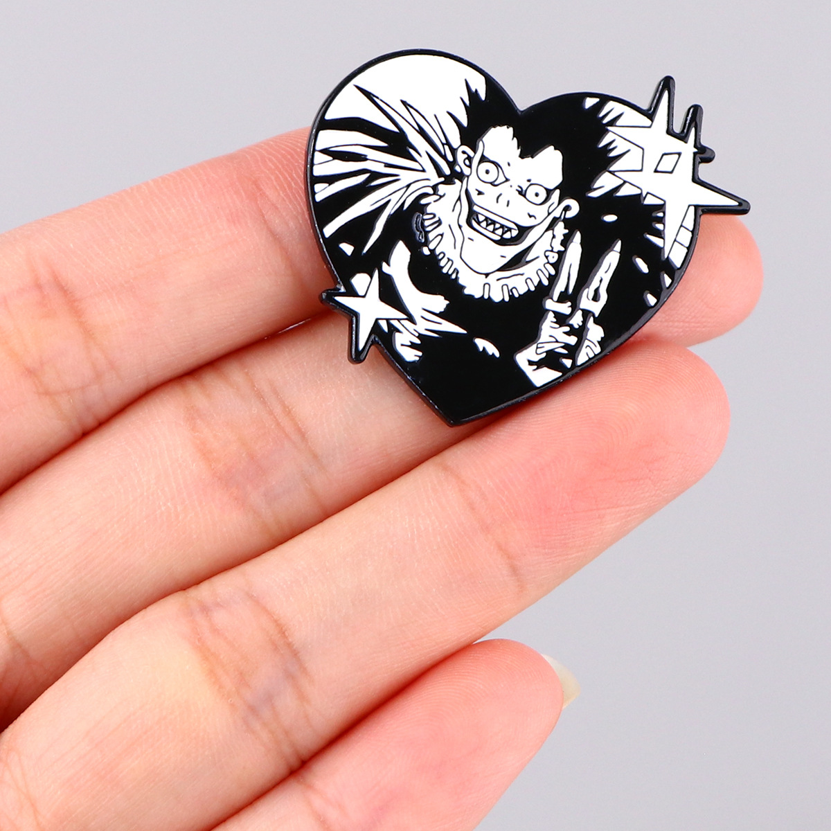 Metal Brooch Pin Death Note Ba - Enamel Pin Set recension och pris